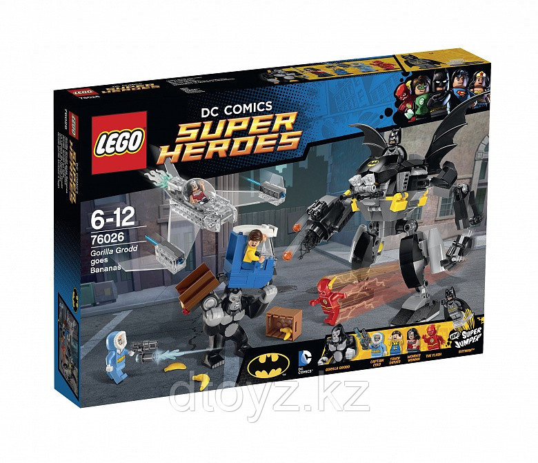 Lego DC Comics Super Heroes 76026  Супер Герои Горилла Гродд сходит с ума™ Лего Супер Герои DC