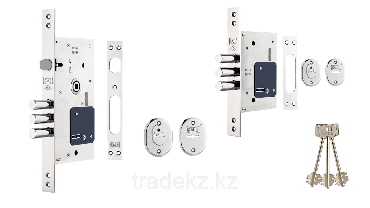 Замок врезной сувальный Kale Kilit 252 RL для металлических дверей 5 ключей - фото 1 - id-p61684753