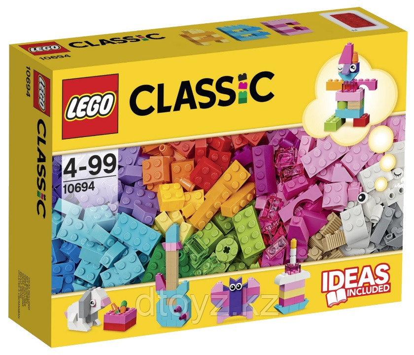 Lego Classic 10694 Дополнение к набору для творчества - пастельные цвета Лего Классик