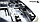 Автобокс Broomer Venture черный глянец 430 л. 187х89х40 см, фото 8