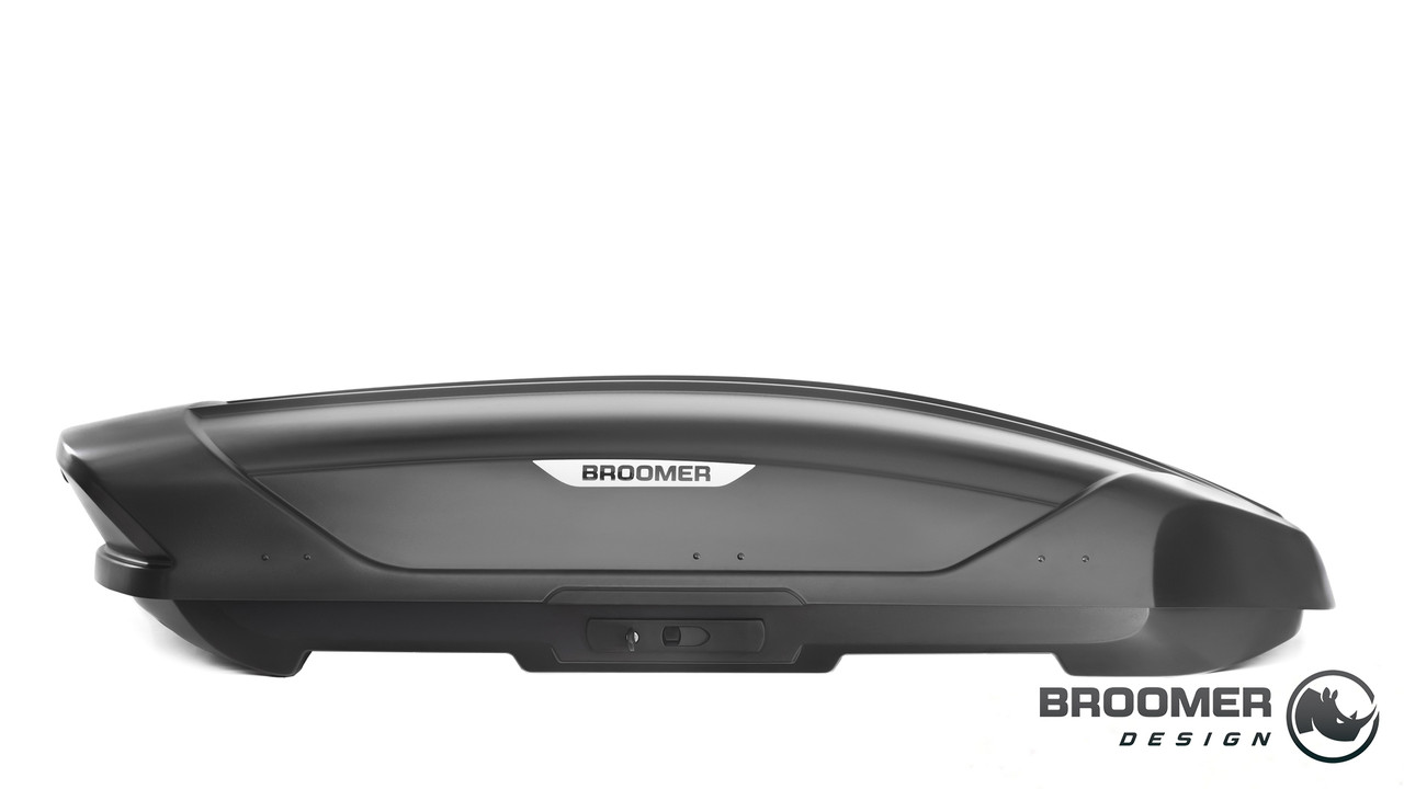 Автобокс Broomer Venture черный матовый 430 л. 187х89х40 см - фото 1 - id-p56902483