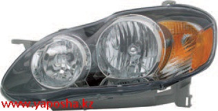 Фара Toyota Corolla 2005-2008/USA/темная/левая/,Тойота Королла,
