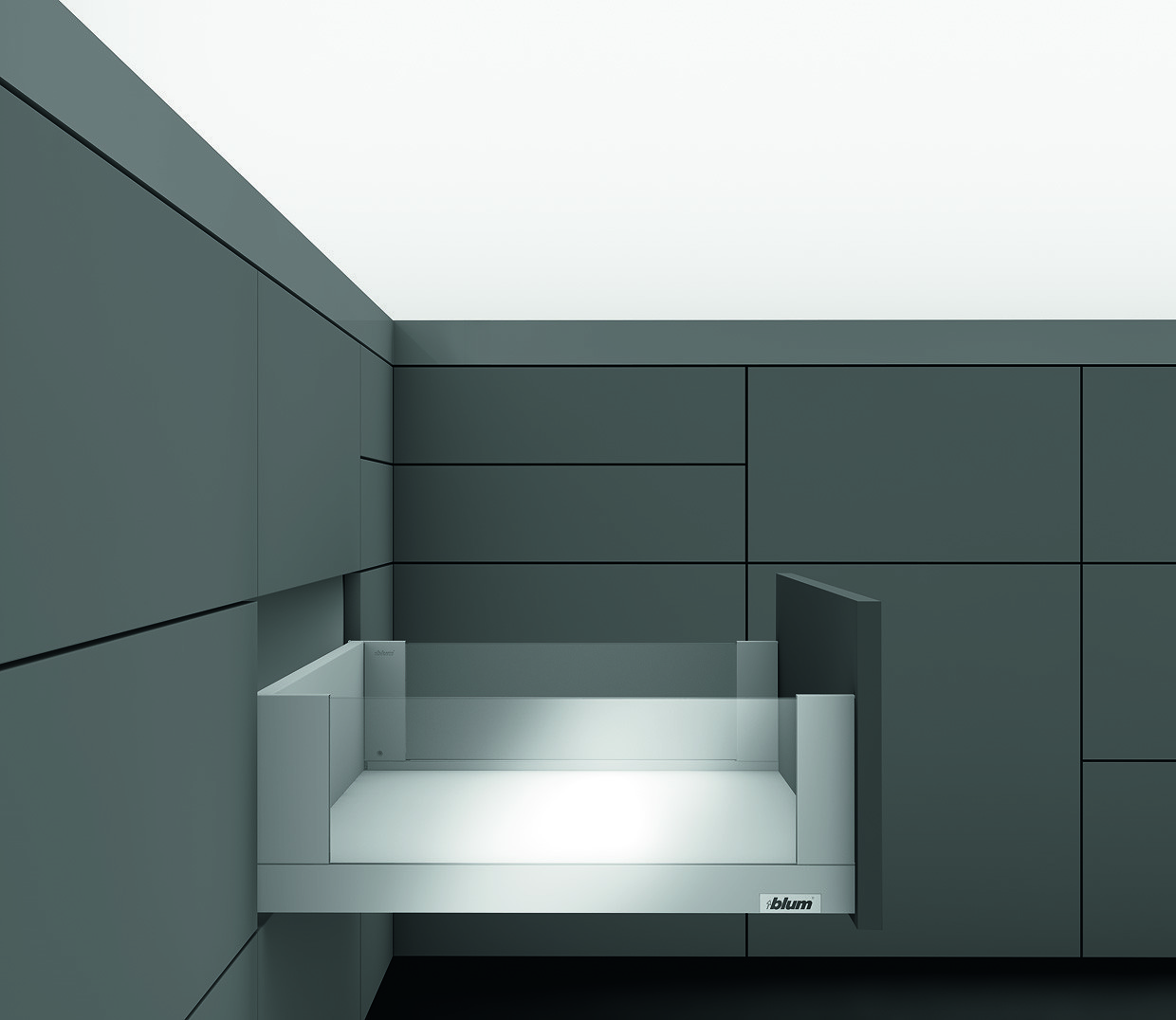 LEGRABOX с TIP-ON BLUMOTION 40 кг C FREE 450 Орион серый L1