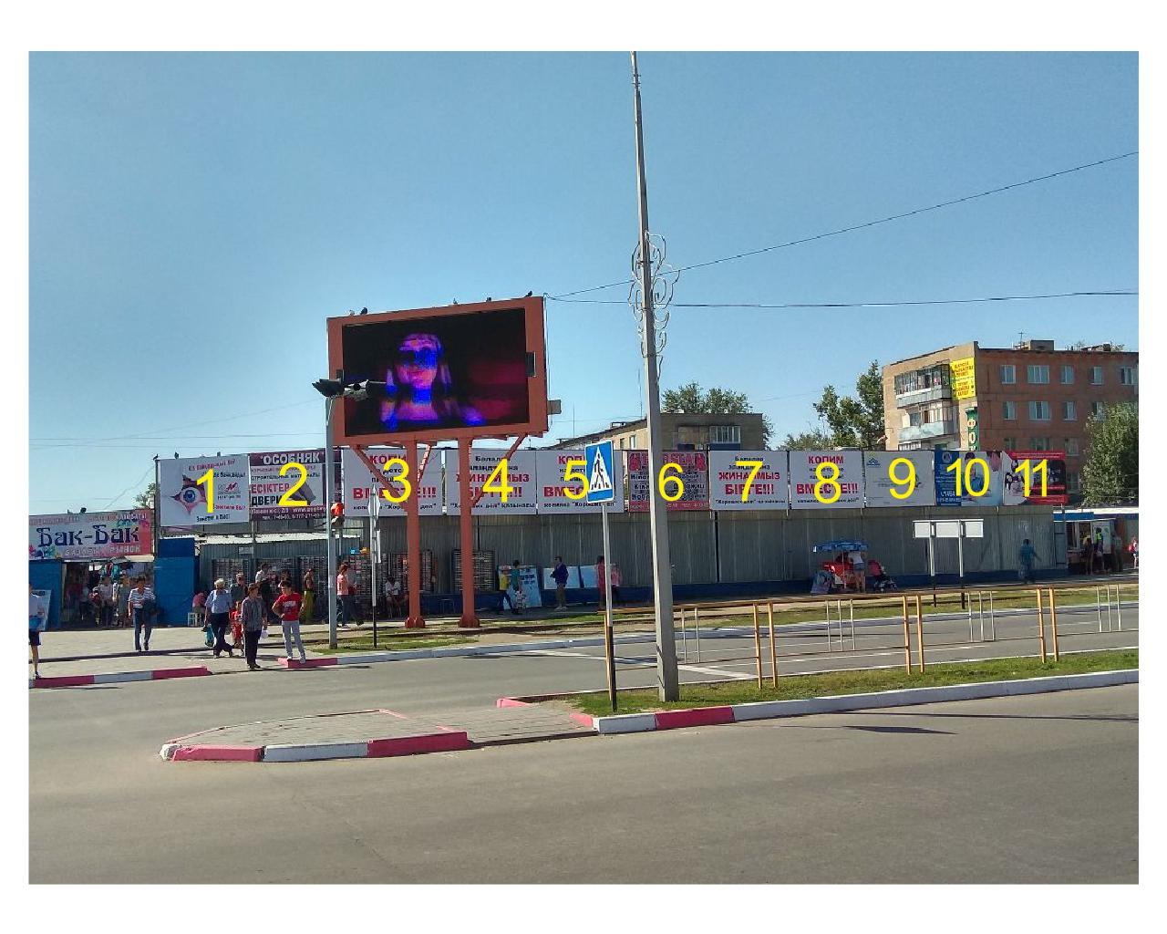 Аренда билборда 3х2 метра в Рудном