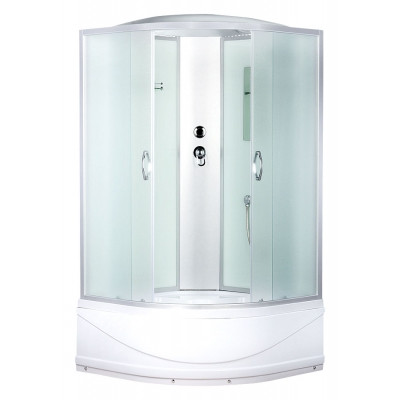 Душевая кабина ERLIT ER3510TP-C3 1000*1000*2150 высокий поддон, светлое стекло