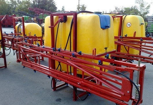 Опрыскиватель полевой 1000л-15м Demarol Польша, фото 2