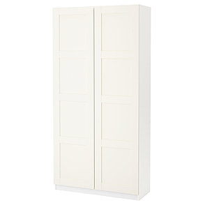 Гардероб ПАКС 201 см. Бергсбу белый ИКЕА, IKEA, фото 2