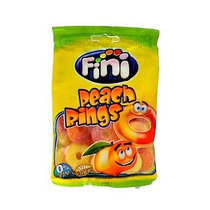 Жев.мармелад "peach rings" персиковые кольца 90 гр   /FINI Испания/