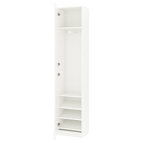Гардероб ПАКС белый, Форсанд белый ИКЕА, IKEA, фото 2