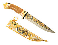 Нож ЦМ "Рысь" (сталь нержавеющая "ЭИ-107") - Купить в Казахстане