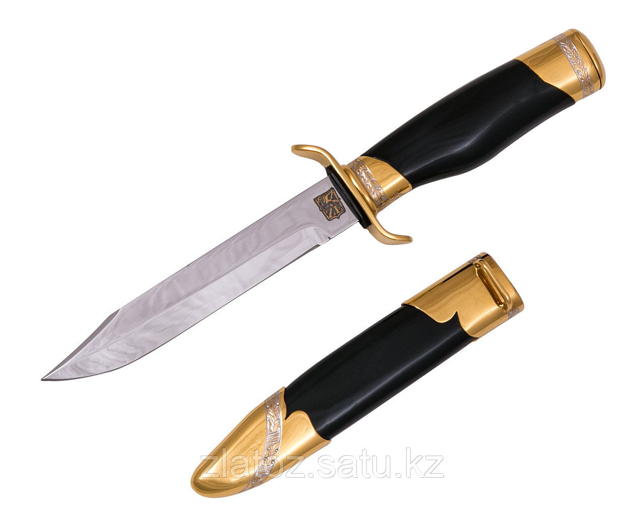 Нож разведчика "НР-40" черный нож (сталь нержавеющая "ЭИ-107") - Купить в Казахстане - фото 3 - id-p61718587