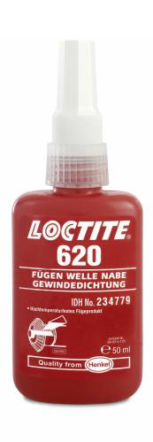 620 LOCTITE 50ml Высокотемпературный клей высокой прочн.