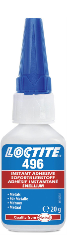 496 LOCTITE 20gr Быстрый клей низкой вязкости для металла