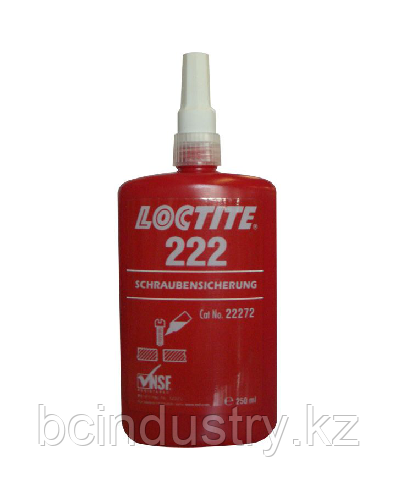 222 LOCTITE 250ml Фиксатор резьб низкой прочности - фото 1 - id-p61720073