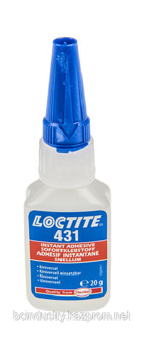 431 LOCTITE 20gr Клей средней вязкости универсальный