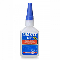 406 LOCTITE 50gr Быстрый клей для пластмасс и резины