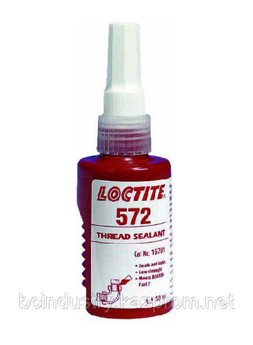 572 LOCTITE 50ml Уплотнитель труб и резьбовых соединений мед