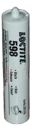 598 LOCTITE 300 ml Силиконовый нейтральный герметик черный