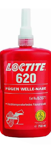 620 LOCTITE 250ml Высокотемпературный клей высокой прочн.