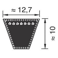 SPA1032  ремень Optibelt SK