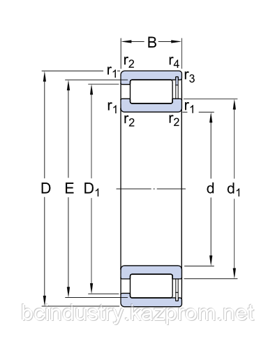 NCF 2934 CV   подшипник SKF
