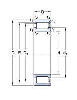 NCF 2934 CV   подшипник SKF