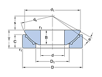 GX50F подшипник SKF