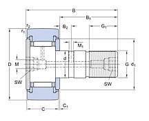 KR 62 PPA подшипник SKF