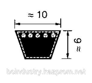 Z21 1/4 ремень Optibelt VB