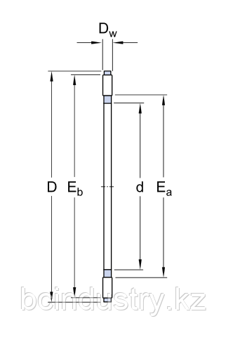 AXK 2542   подшипник  SKF
