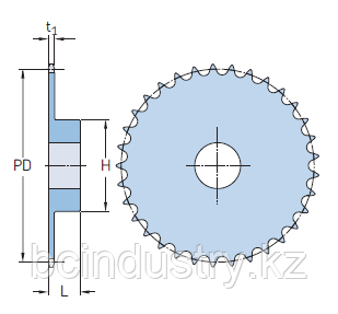 PHS12B-1TB21   звездочка SKF