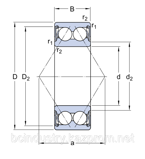 3209 A-2RS1TN9/MT33   подшипник SKF