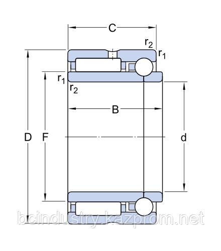 NKIB 5910   подшипник  SKF