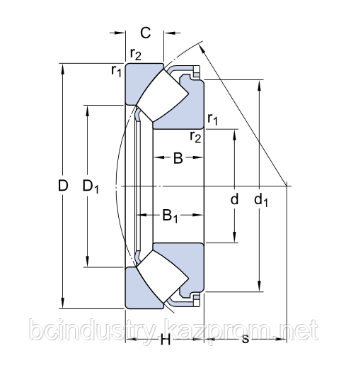 29417 E   подшипники  SKF