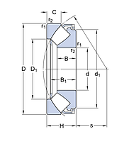 29417 E   подшипники  SKF