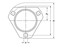 PFD 72 корпус SKF