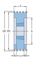 PHP 30XL037RSB шкиф SKF