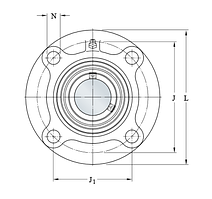 FYC 55 TF   подшипник  SKF