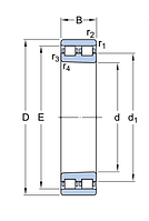 NN 3014 KTN/SPW33 подшипник SKF