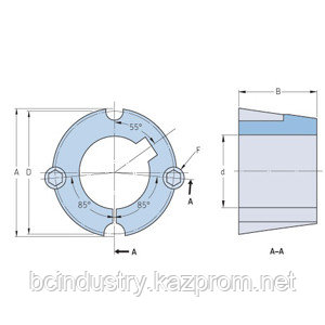 PHF TB3020X65MM   конические втулки SKF