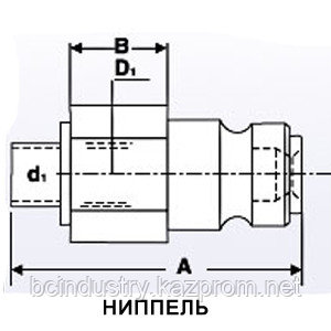 729100  Быстросъемный ниппель SKF