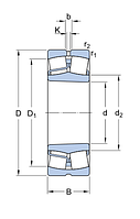 22224 E1K.C3 подшипник SKF