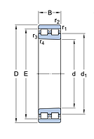 NN 3015 KTN/SP   подшипник SKF
