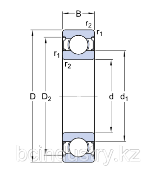 6215-2Z/C4VT269  подшипник SKF