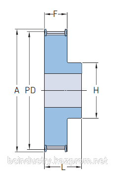 PHP 10L050RSB   шкиф SKF