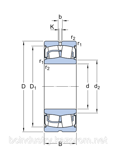 BS2-2212-2CS/VT143   подшипник SKF