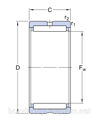 RNA 4901   подшипник  SKF