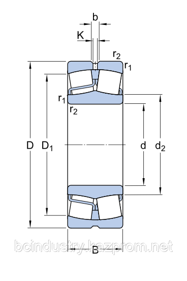 22322 E   подшипник  SKF