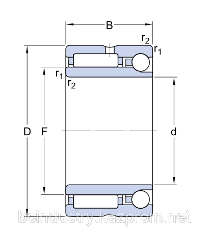 NKIA 5904   подшипник   SKF