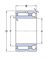 NKIA 5904   подшипник   SKF